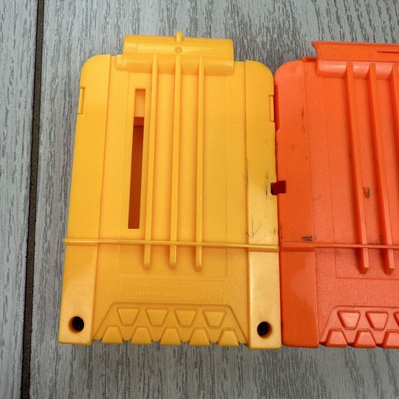 Hasbro Orange And Yellow Streamline Dart Clip Holds 6 Darts - Picture 3 of 7